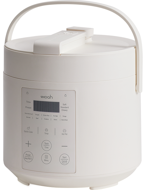 Moah 1.2L Smart Pressure Rice Cooker - Ivory
