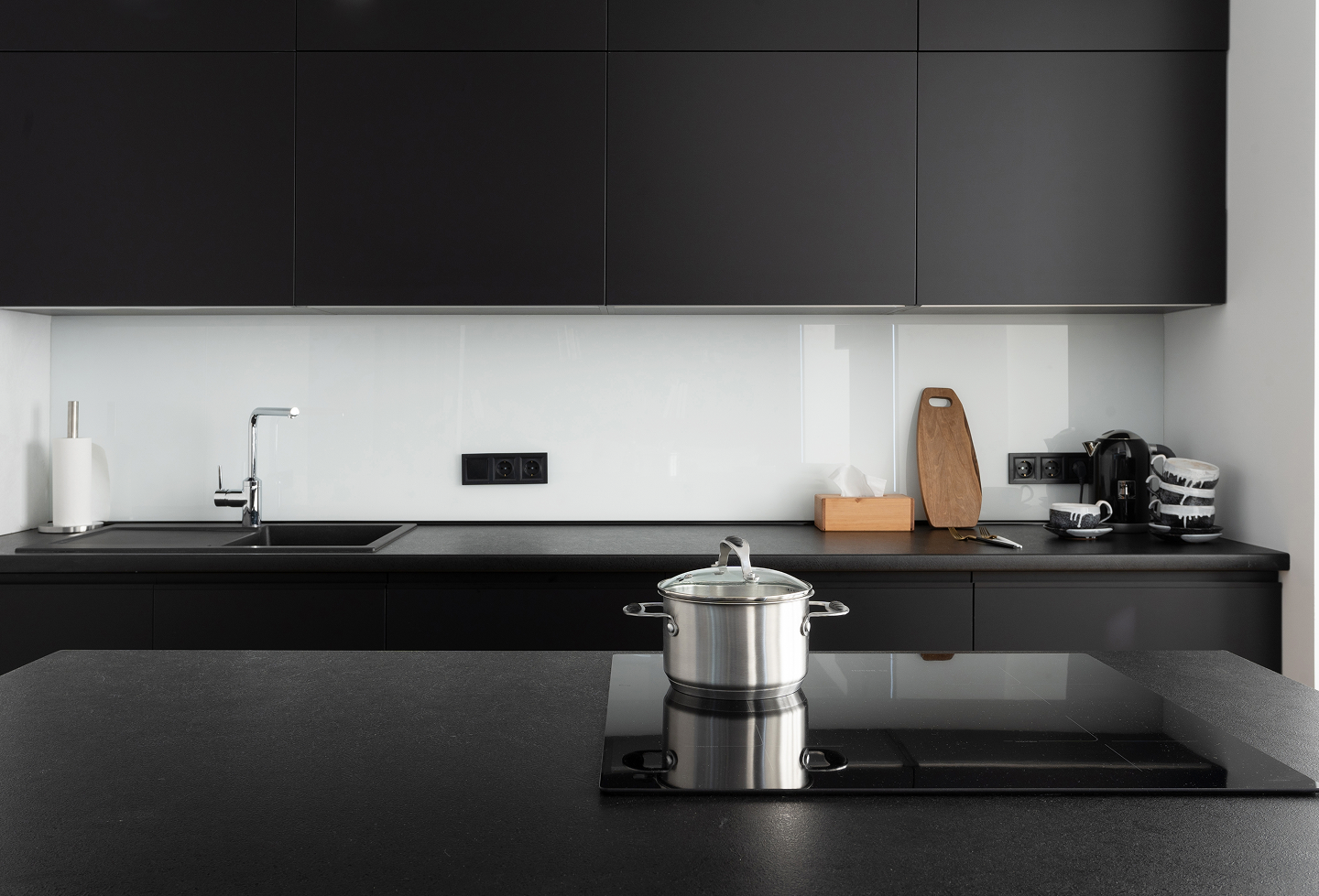 Modern kitchen with appliances