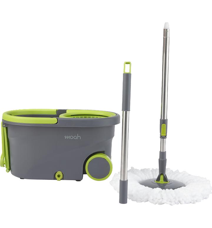 Sunny Swirl Spin Mop Moah